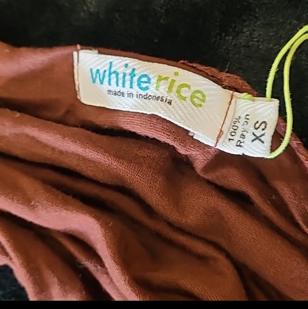 WHITE RICE Cloth Boho Belt - Picture 7 of 9